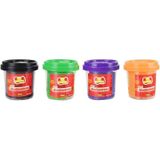 Massa Para Modelar Criativa Kimassa Set 4 Potes 110g S