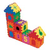 Tapete EVA Tatame Tapetinho Castelinho Numerico 34 Pecas