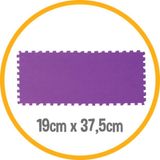 Tapete EVA Tatame Liso Colorido Play 9 Pecas 5mm