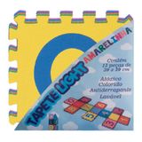 Tapete EVA Tatame Amarelinha 5 mm 13 Pecas Ligth