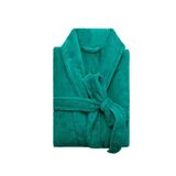 Roupão De Banho Masculino P Microfibra Camesa Verde Piscina