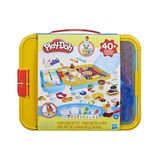 Massinha Play-doh Super Kit De Sobremesas +40 Acessórios