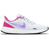 Tênis Nike Revolution 5 (GS) Branco e Pink BQ5671 018 - Branco - 35