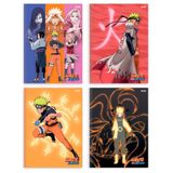 Caderno Brochura Naruto Shippuden 80f 1 Matéria Pequeno