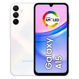 Smartphone Samsung Galaxy A15 128GB Azul Claro 4G 6,5" 4GB RAM Câmera Tripla 50MP Selfie 13MP Dual Chip Android 14
