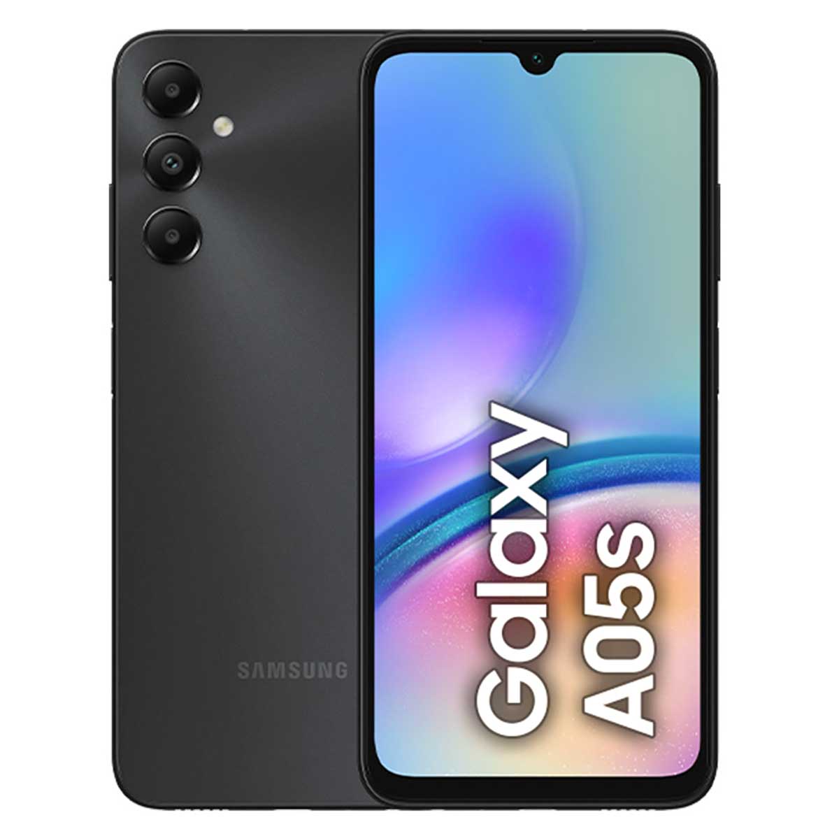 Smartphone Samsung Galaxy A05s 128GB Preto 4G 6,7" 6GB  RAM Câmera Dupla 50MP Selfie 13MP Dual Chip Android 14