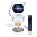 Luminaria De Mesa Astronauta Projetor Galaxia Estrelas Usb