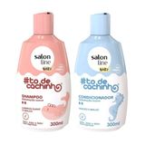 Shampoo + Condicionador Salon Line Baby Todecachinho