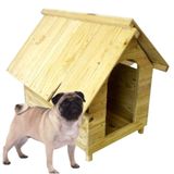 Casa Cachorro Pet Madeira 57x55 Casinha Cachorro Porte Médio