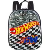 Lancheira Infantil Hotwheels Com Alça De Costas