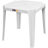 Mesa Plástica Quadrada 70 X 7 - Solplast (branco)
