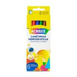 Canetinha Hidrografica Acrilex Com 6 Cores - 06901