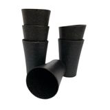 Kit 06 Copos Taper Ybi Sustentável Bebidas 400ml