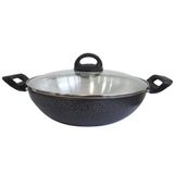 Caçarola Wok Com Tampa Nº 28 3 Litros Master Craquelado