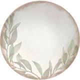 Prato Sobremesa Tramontina Porcelana Decorada Natur 21cm