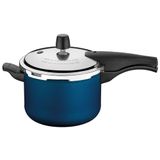 Panela De Pressão Vancouver Alumínio Revestimento Antiaderente Starflon Azul 20 Cm 4,5 L