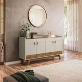 Buffet Abruzzo Amendoa/off White - Linea