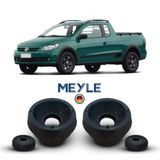 Kit 02 Coxim Meyle + Rolamento Dianteiro Saveiro