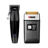 Kit Maquina Corte E Finzalizacao Wmark Ng 222 + Ng 996 Preto