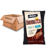 Snack De Arroz Sem Gluten Churrasco Belive 35g (20 Pacotes)