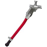 Descanso Pé Central Aluminio Bike Com Regulagem Aro 16 Ao 29
