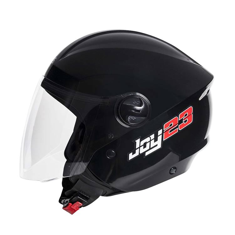 Capacete Moto Joy 23 Taurus Aberto Várias Cores Motoboy  - Preto - 56