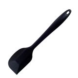 Espátula De Silicone Curva Grande 28cm Preta Reforçada