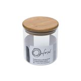 Pote De Vidro Borosilicato Com Tampa De Bambu 600 Ml Oxford