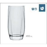 Copo Água Refrigerante Cerveja Capri 410ml - Long Drink 12