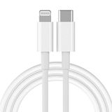 Cabo Usb Tipo C X Lightning 1 Metro Branco Cb-tipoc-lite