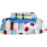 Jogo De Cama Solteiro New Boys 100% Algodão 3 Peças