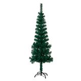 Arvore De Natal Slim Fina 180cm Pinheiro Verde 320 Galhos