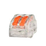 15 Conector Elétrico Emenda Rápida Derivação Borne 2 Fio 222