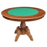 Mesa De Jogos 6 Lugares Com Gavetas E Porta Copos