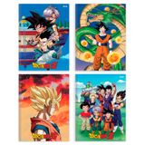 Caderno Brochura Dragon Ball Z 80f 1 Matéria Grande