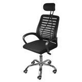 Cadeira Escritório para Computador Viena 3324 Or Design Preta