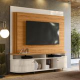 Estante Home Para Tv Até 65 Polegadas Daytona Naturale/off White