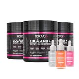 Kit Renova Be: Colágeno Ácido Hialurônico E Sérum Facial