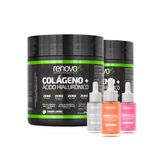 Kit Renova Be - Colágeno Verisol + Ácido Hialurônico + Sérum