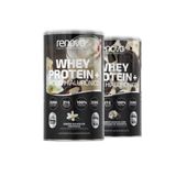 Kit 2 Whey Protein Renova Be - Sabor Baunilha E Cookies