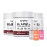 Kit Renova Be: Colágeno, Ácido Hialurônico E Sérum Facial