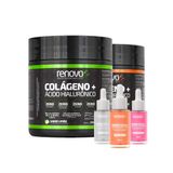 Kit Renova Be: Colágeno + Ácido Hialurônico + Sérum Facial