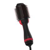 Escova Secadora Alisadora Modeladora Cadence 127v 1200w Preto Com Vermelho Preto Com Vermelho