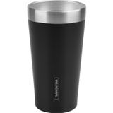 Copo Térmico Tramontina Aço Inox S/ Tampa Exata 420ml Preto