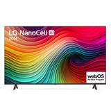 Smart TV 4K 55" LG NanoCell 55NANO80T Processador a5 Ger7 AI Hub de Esportes Alexa/Chromecast integrado webOS 24 Controle Smart Magic