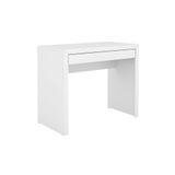 Mesa De Computador Me4107 C/ 1 Gaveta Branco - Tecno Mobili