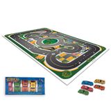 Pista De Corrida + Carrinhos Express Super Power 5 Peças