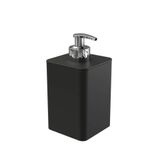 Dispenser Para Detergente E Sabonete Líquido Com Válvula Cromada - Stolf Preto