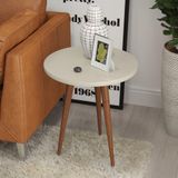 Mesa De Apoio Legs Off-white - Patrimar