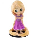 Figure Boneca Princesa Rapunzel Disney Edição Limitada 14cm PVC Colecionador Bandai Banpresto Qposket Geek Nerd BDB TOYS